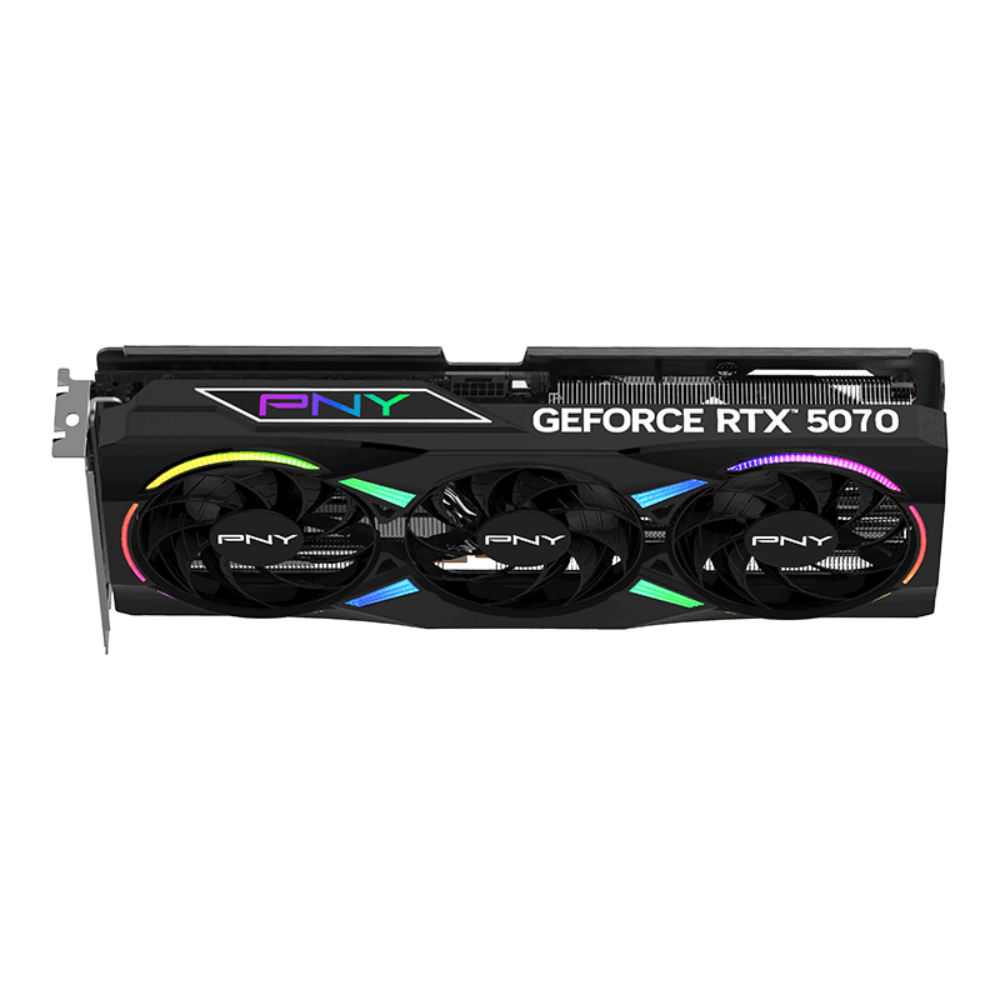 PNY - GeForce RTX™ 5070 ARGB EPIC-X RGB OC Triple Fan 12GB of ultra-fast GDDR7 memory - Image 4
