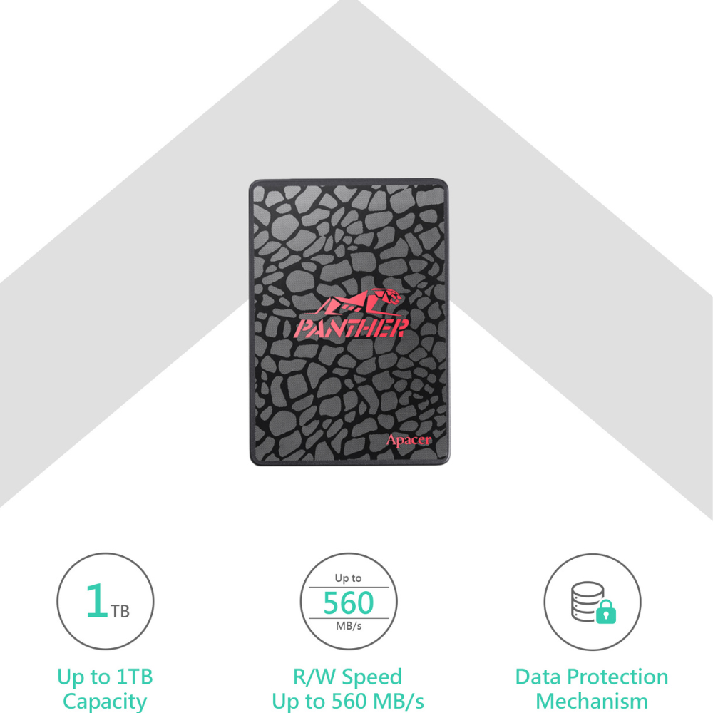 Apacer AS350 PANTHER 1TB Internal solid-state drive (SSD)