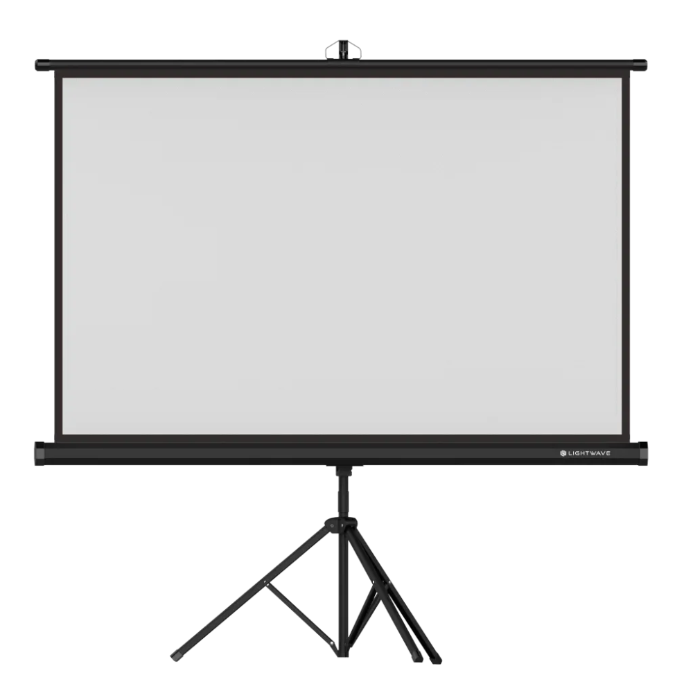 Lightwave TPS 200T Tripod Projection Screen (200 × 200cm)