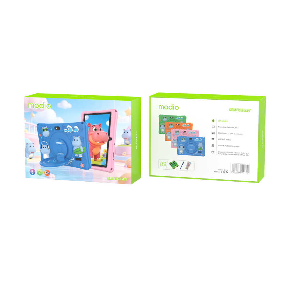 Modio M77 – 7" Android Tablet, 6GB RAM, 256GB Storage - Image 2