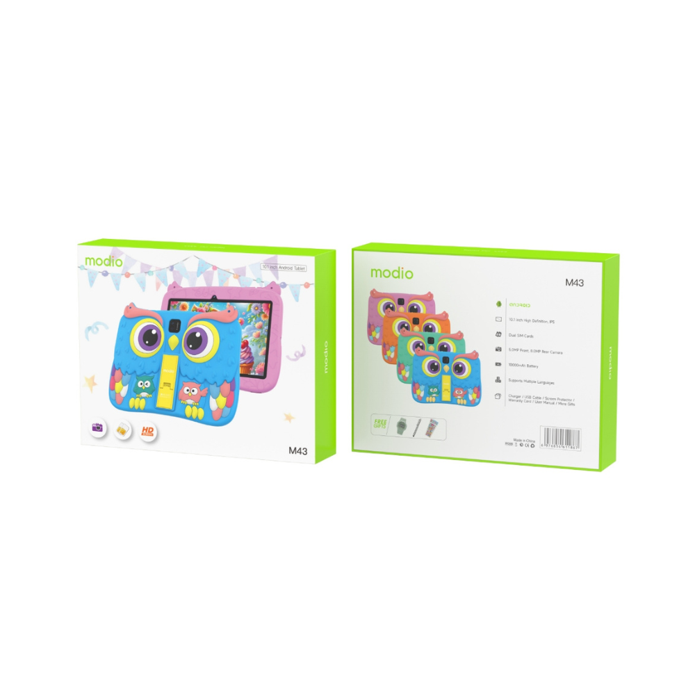 Modio M43 – 10" Android Tablet, 8GB RAM, 512GB Storage - Image 2