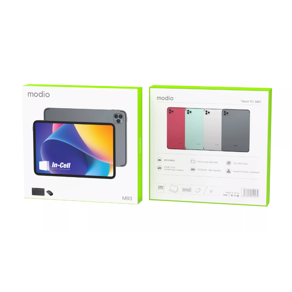 Modio M93 – 11.0" Android Tablet, 12GB RAM, 512GB Storage - Image 2