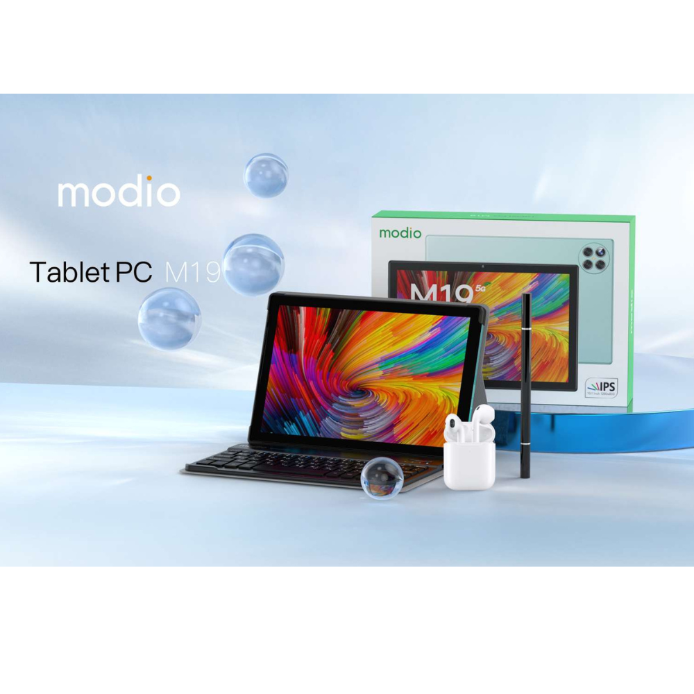 Modio M19 – 10.1" Android Tablet, 8GB RAM, 512GB Storage - Image 2