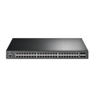 TP-Link Omada JetStream TL-SG3452XP 48-Port Gigabit L2+ Managed Switch with 48-Port PoE+ and 4-Port 10GE SFP+
