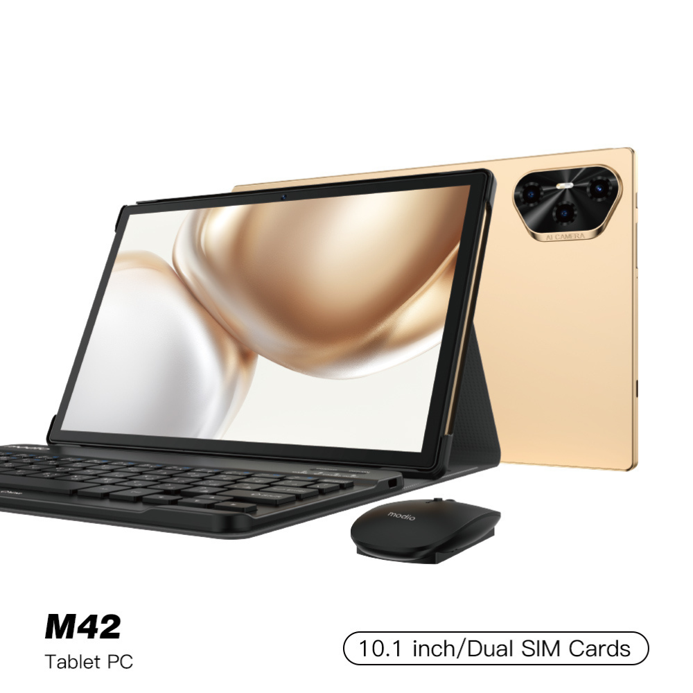 Modio M42 – 10.1" Android Tablet, 8GB RAM, 512GB Storage
