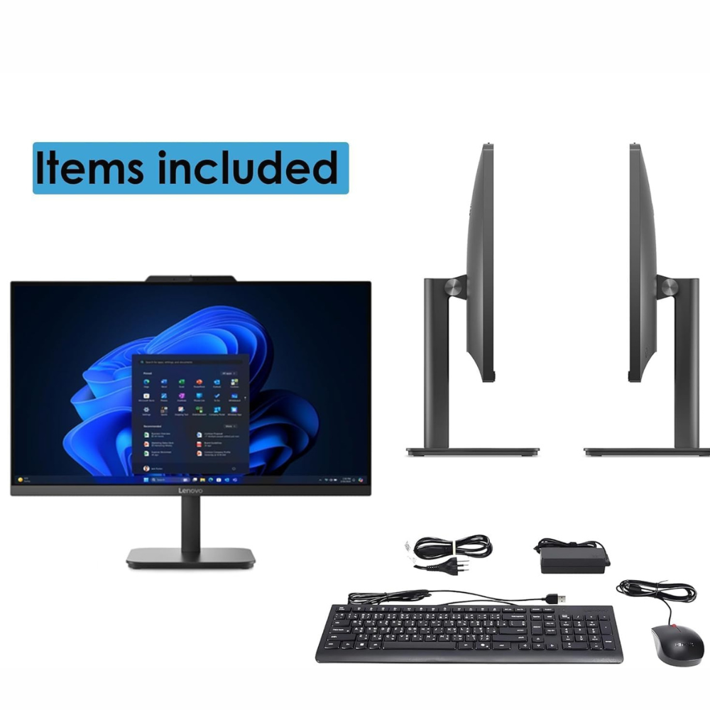Lenovo A100 All-in-One 24" – Intel® Core™ i3-N305, 8GB RAM, 512GB SSD - Windows 11 Pro - Image 4