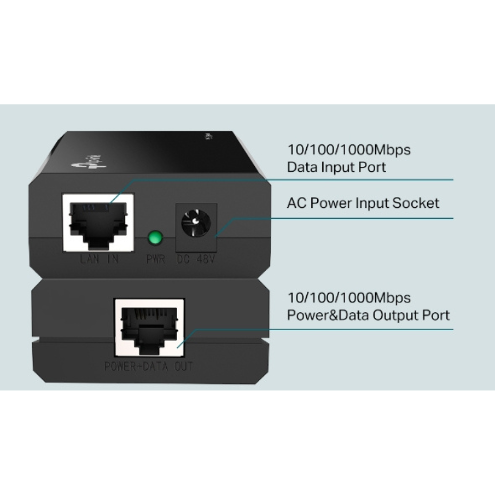 TP-Link TL-POE150S PoE Injector - Image 3