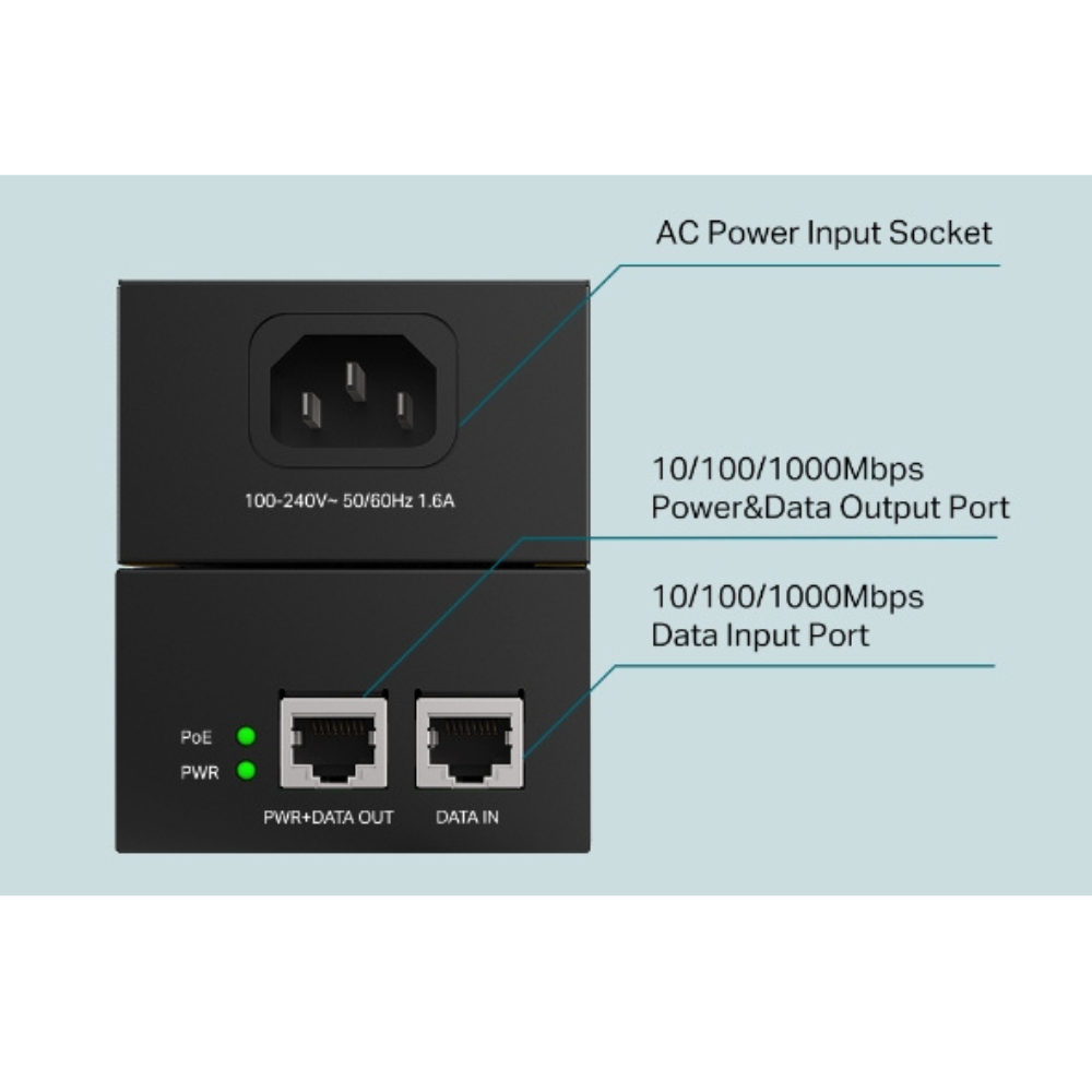 TP-Link TL-POE170S PoE++ Injector - Image 3