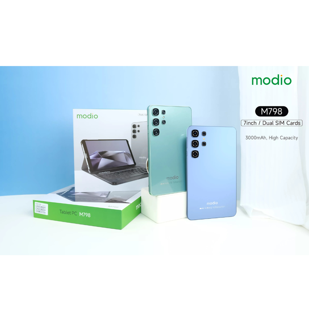 Modio M798 – 7" Android Tablet, 8GB RAM, 512GB Storage