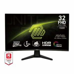 MSI MAG 32C6X Gaming Monitor – 32" Full HD, 250Hz