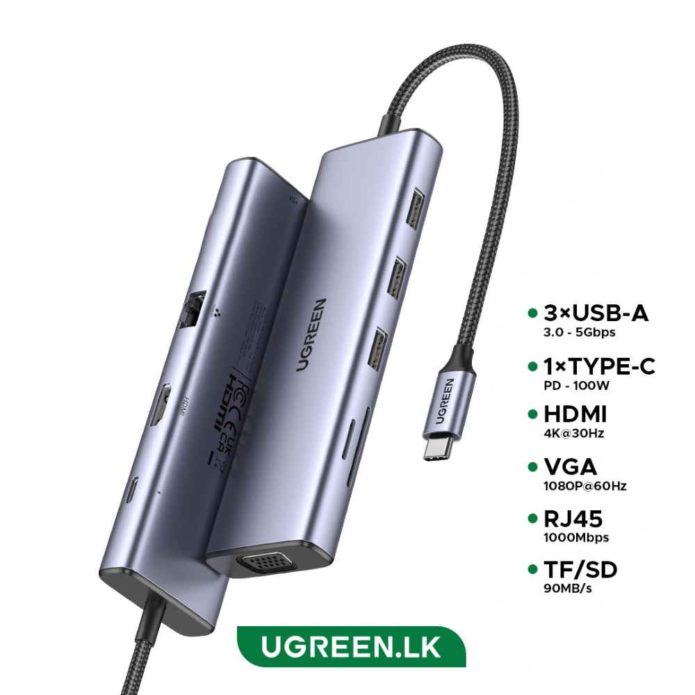 UGREEN CM498 9-in-1 USB-C Docking Station in Nairobi