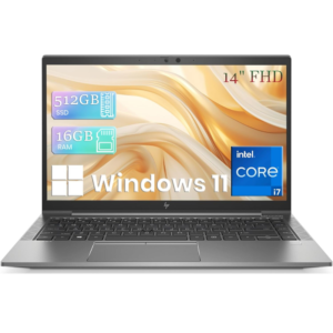 HP ZBook Firefly 14 G8 Mobile Workstation - Intel® Core™ i7 11th Gen, 32GB RAM, 512GB SSD, NVIDIA T500 4GB, Touchscreen, Windows 11 Pro