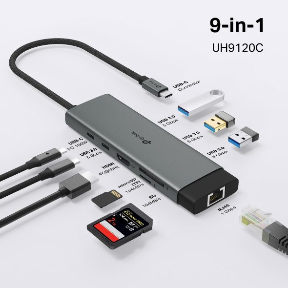 TP-Link UH6120C 9-in-1 USB Type-C Hub
