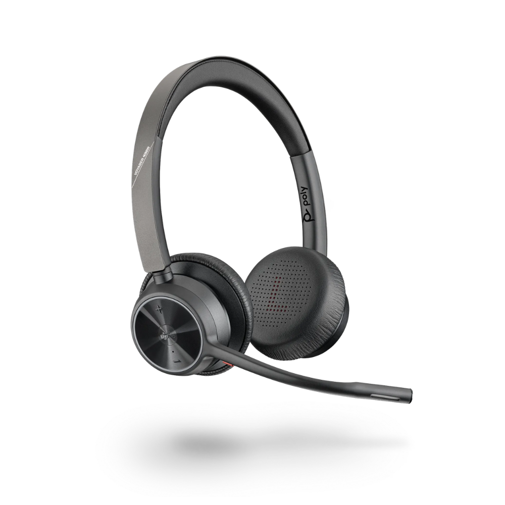 Poly Voyager 4320 Microsoft Teams Certified Stereo Headset