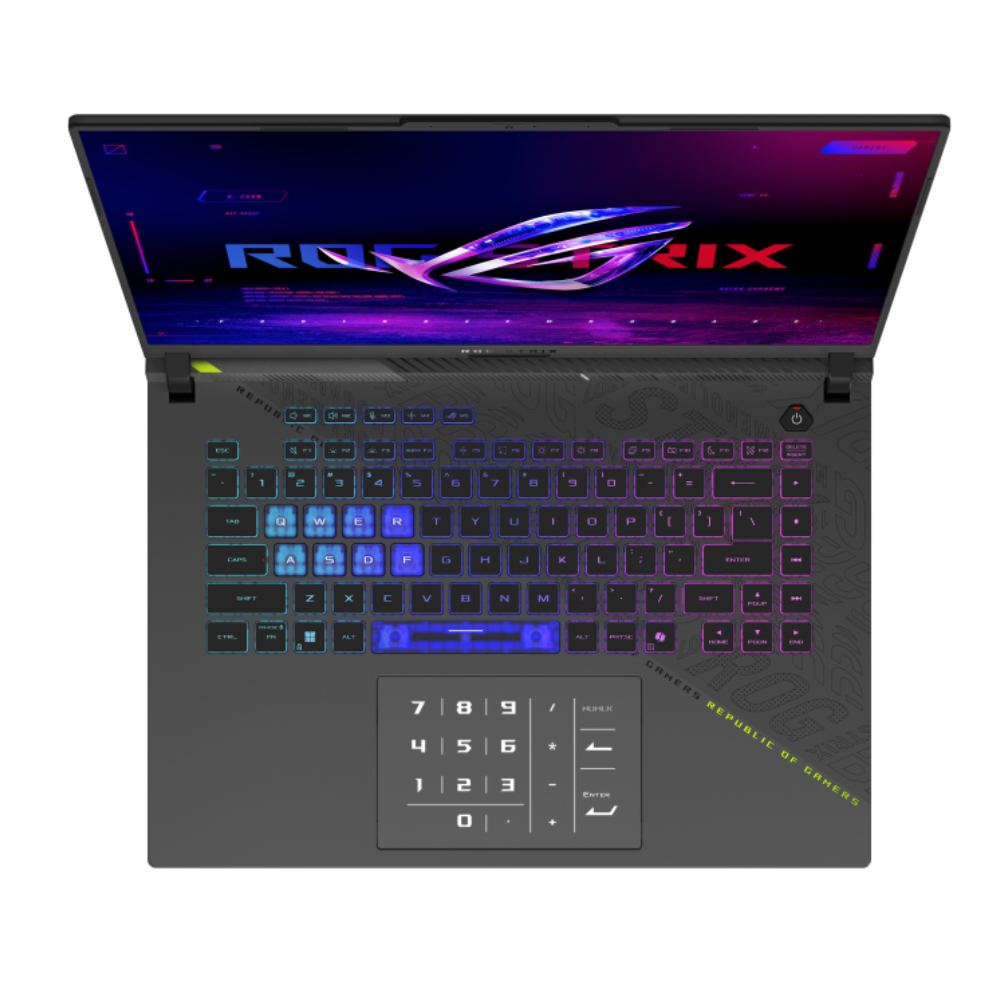 ASUS ROG Strix G16 G614PR Gaming Laptop - AMD Ryzen 9 8940HX, 16GB DDR5 RAM, 1TB NVMe SSD, RTX 5070 Ti 12GB & 16-inch WUXGA 165Hz - Image 4