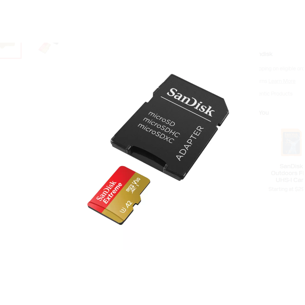 SanDisk Extreme 128GB SDXC UHS-I Memory Card