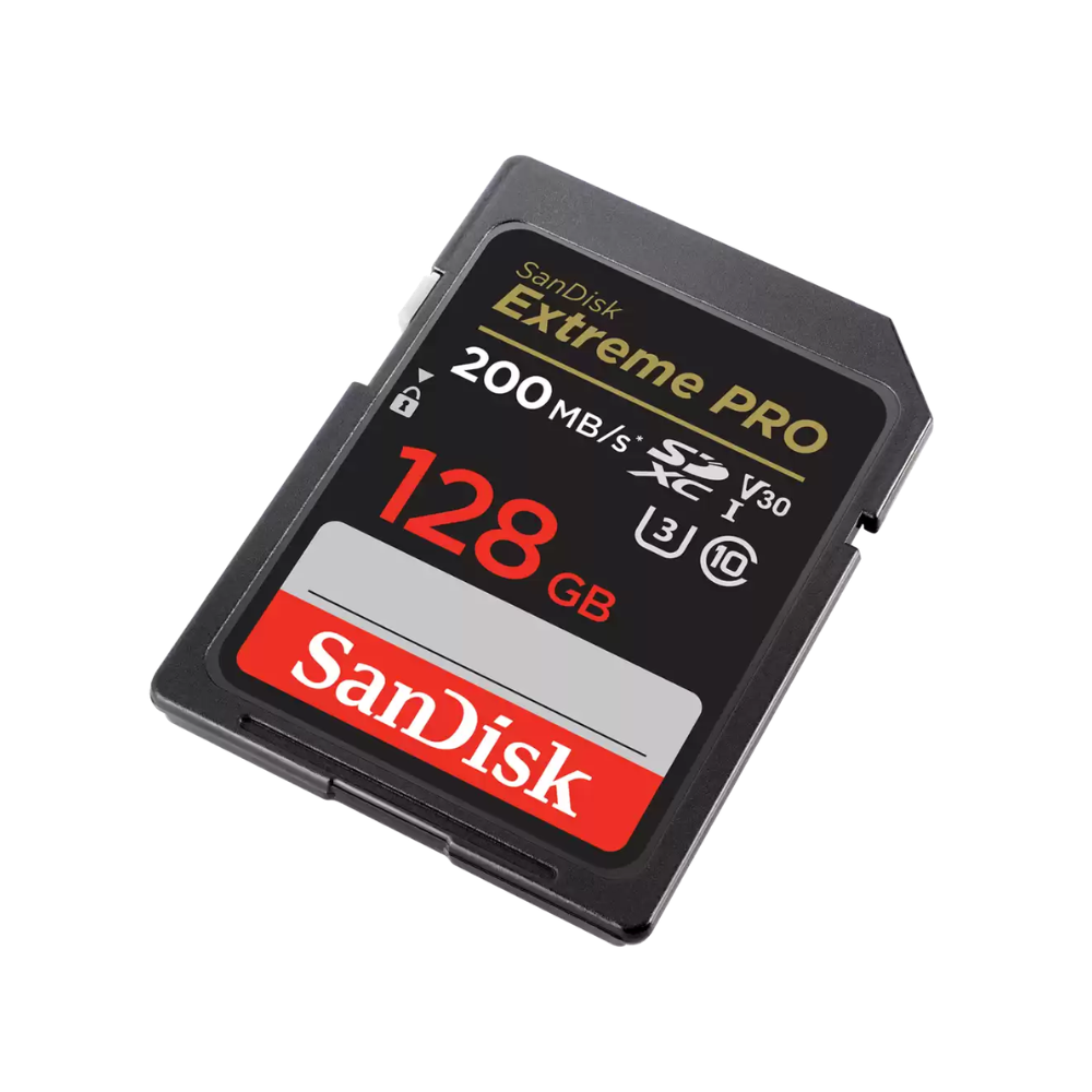 SanDisk Extreme PRO 128GB SDXC UHS-I Memory Card - Image 2