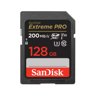 SanDisk Extreme PRO 128GB SDXC UHS-I Memory Card