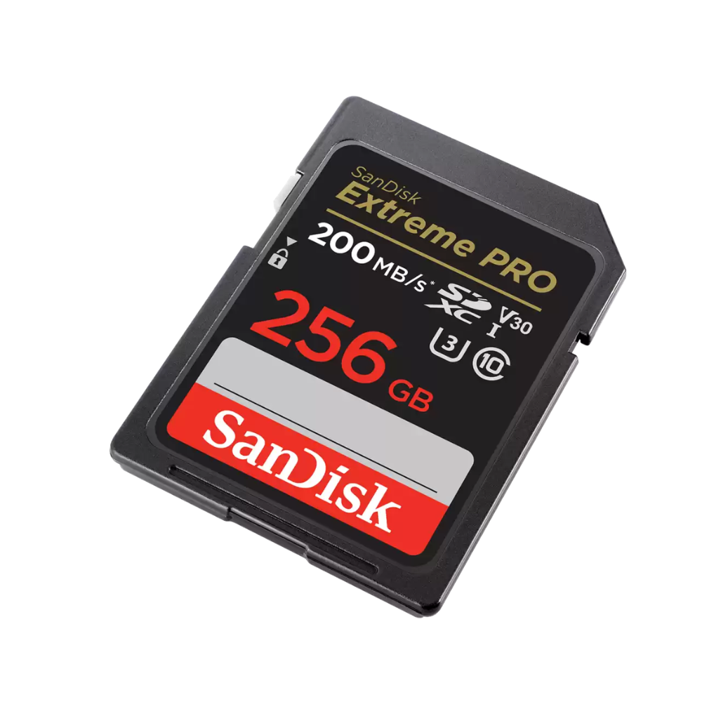 SanDisk Extreme PRO 256GB SDXC UHS-I Memory Card
