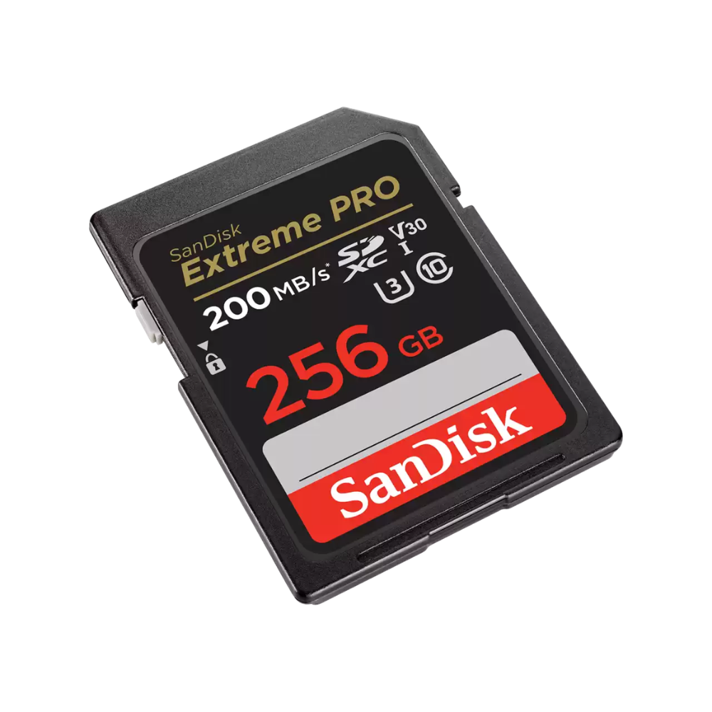 SanDisk Extreme PRO 256GB SDXC UHS-I Memory Card - Image 2