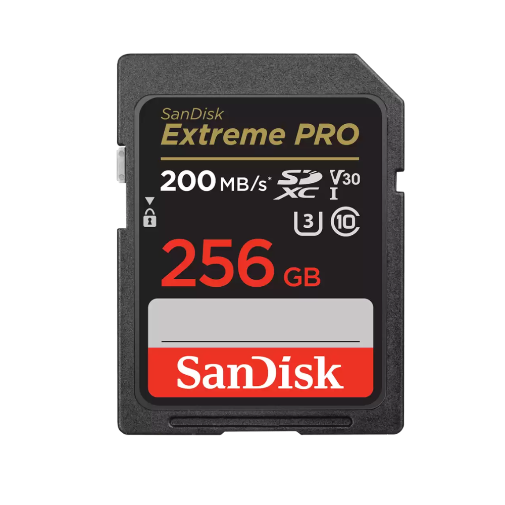 SanDisk Extreme PRO 256GB SDXC UHS-I Memory Card