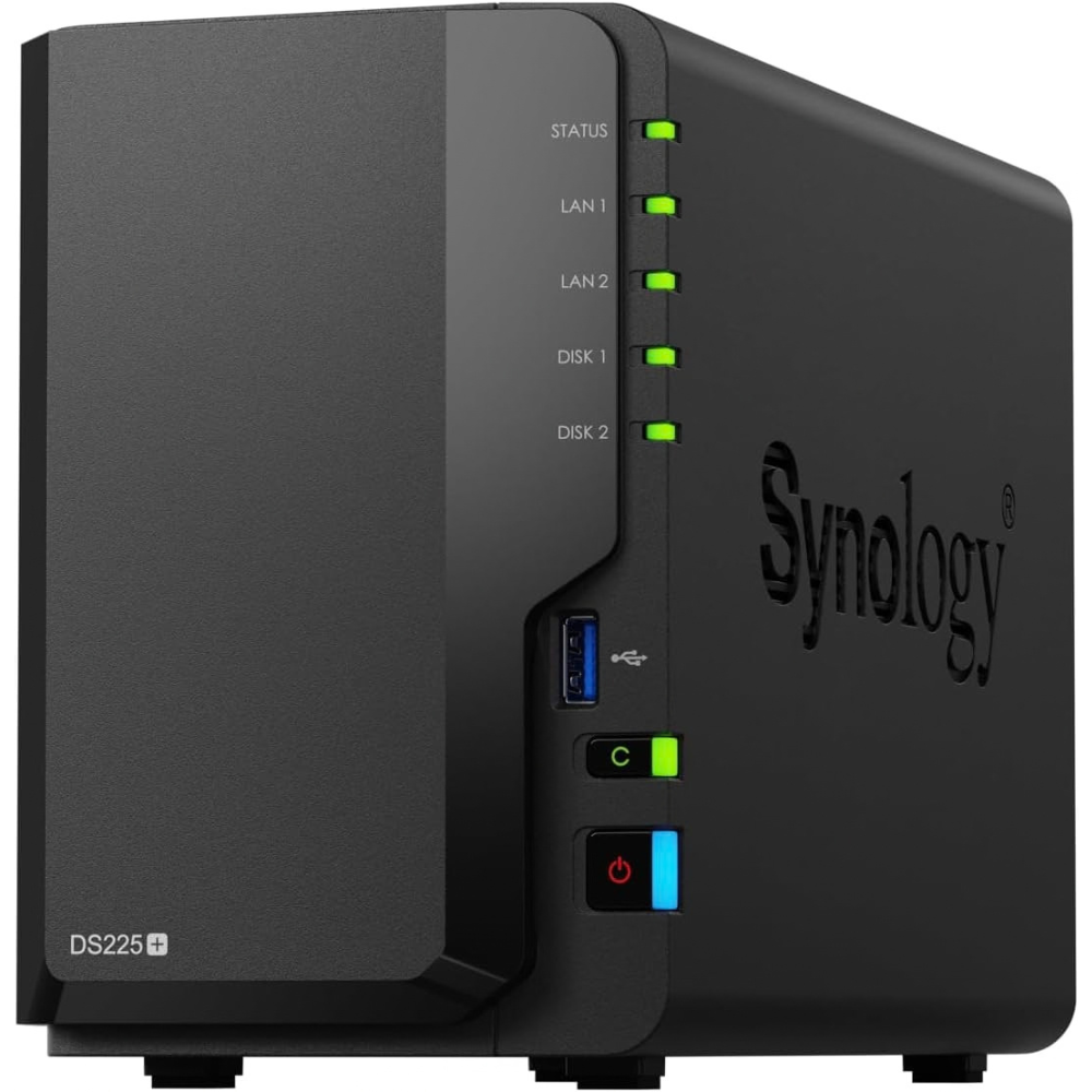 Synology DiskStation DS225+ 2-Bay NAS Storage