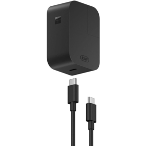 Microsoft Surface 45W USB-C Wall Charger – USB-C Cable Included,