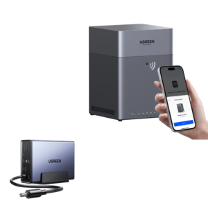 UGREEN NASync DH4300 Plus 4-Bay Desktop NAS – 8-Core ARM CPU,