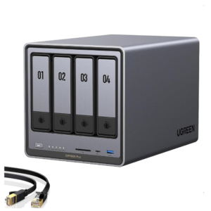 UGREEN NASync DXP4800 Plus 4-Bay Desktop NAS – Intel Pentium Gold 8505,